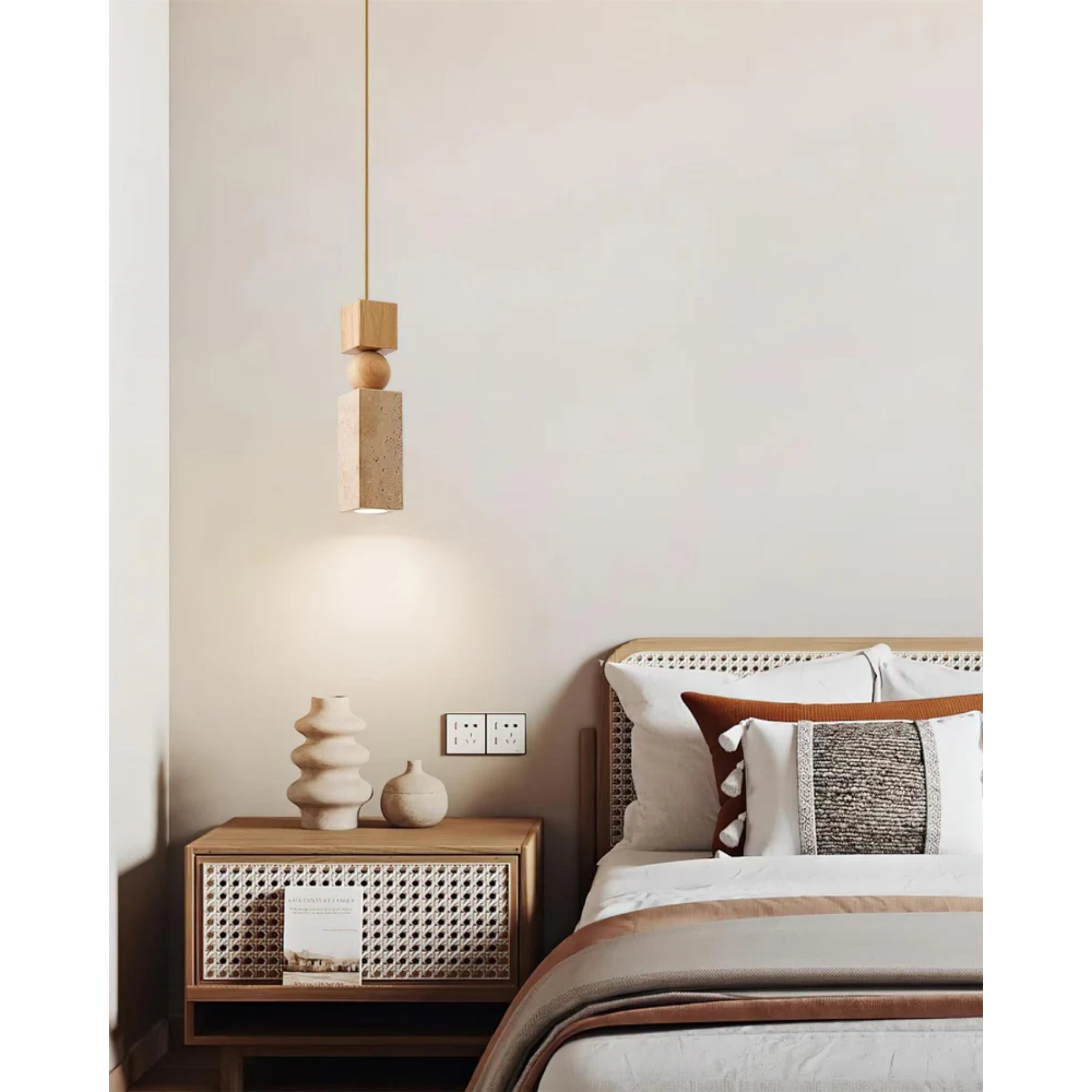 Norvello Travertijn Hanglamp