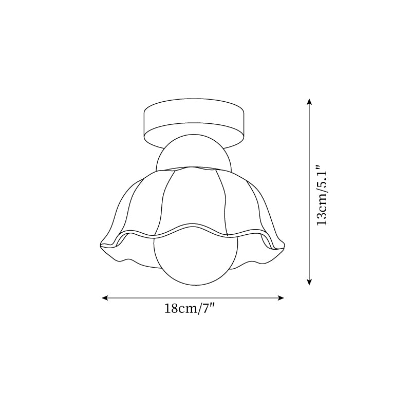 Finly Flower Plafondlamp