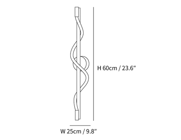 Neliro Wandlamp