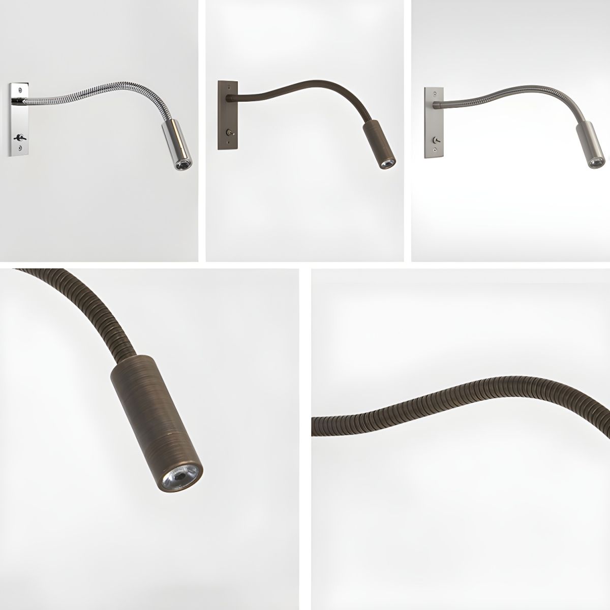 Elezor Flexibele Gooseneck Wandlamp