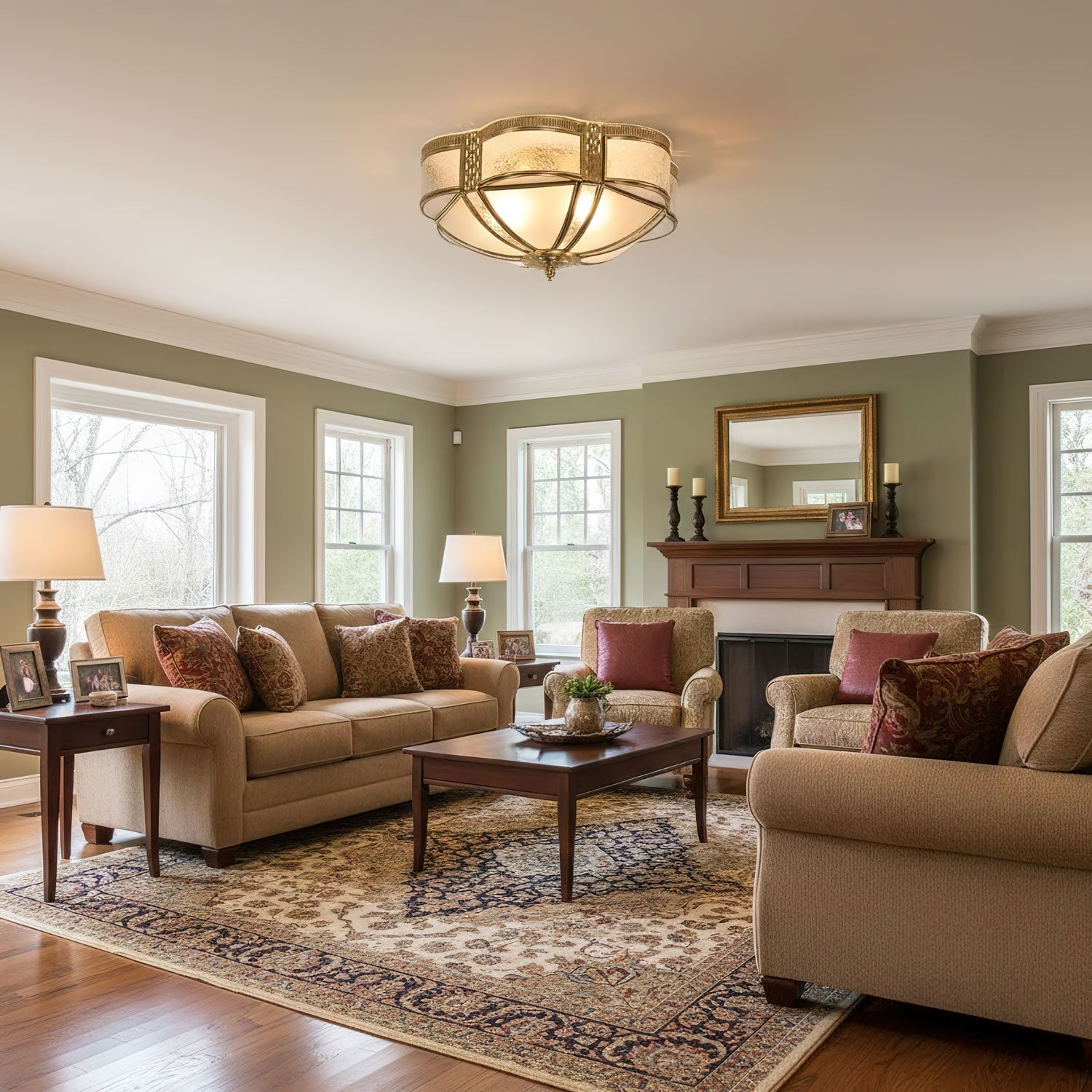 Lampada da soffitto Bascenna