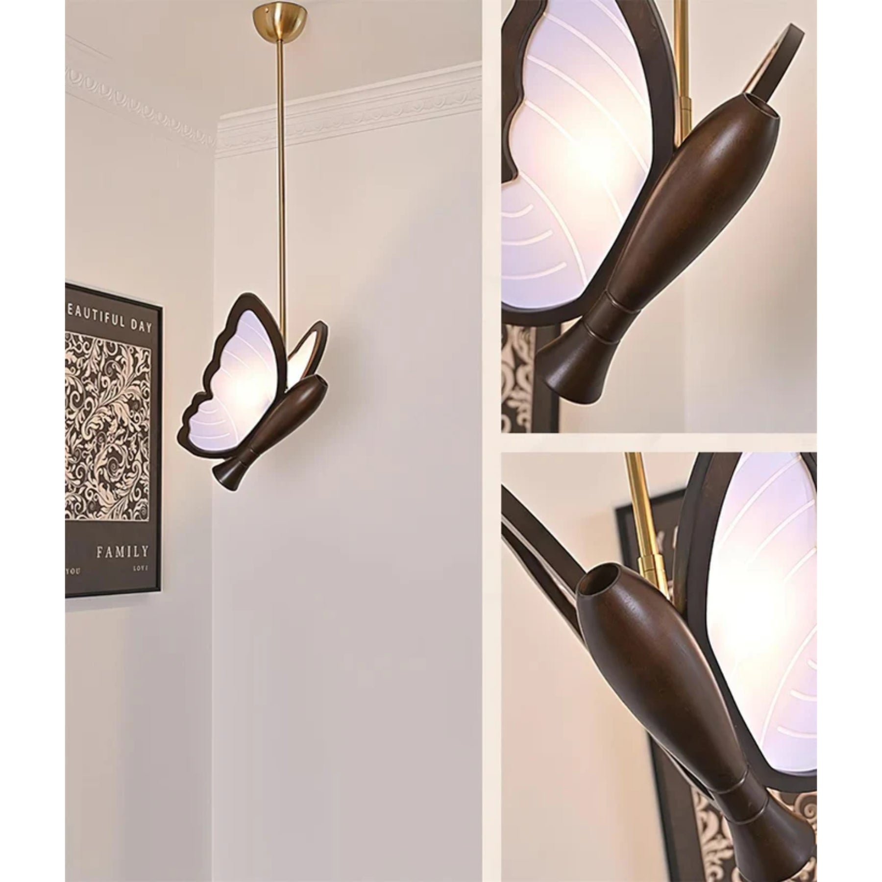 Misty Vlinder Hanglamp