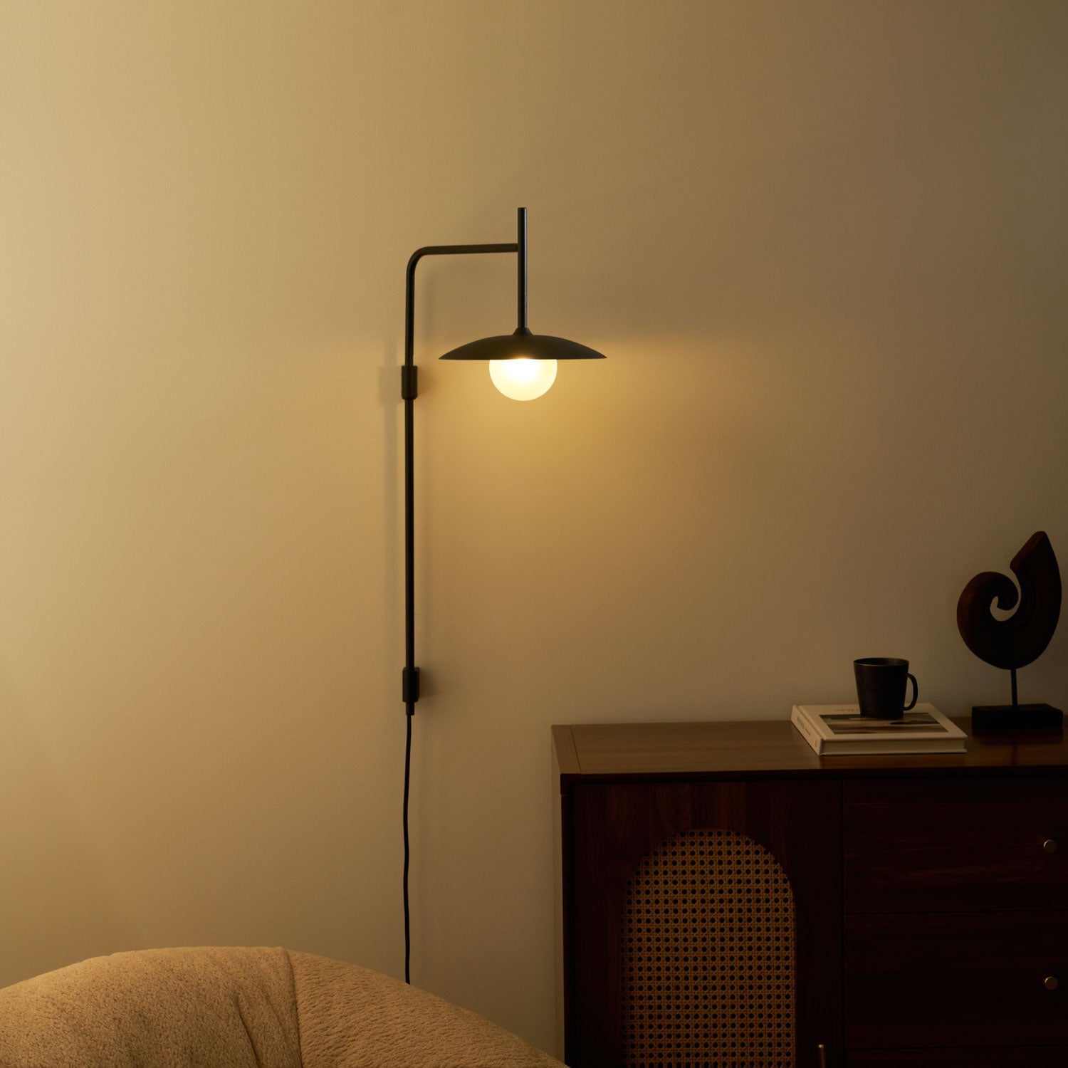 Lamavell Swing Arm Wandlamp