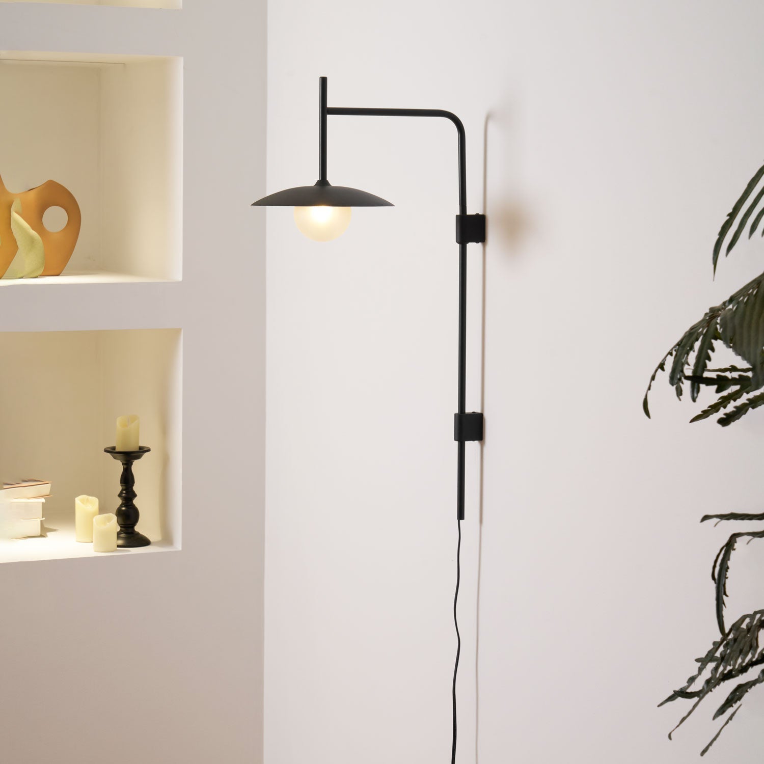 Lamavell Swing Arm Wandlamp