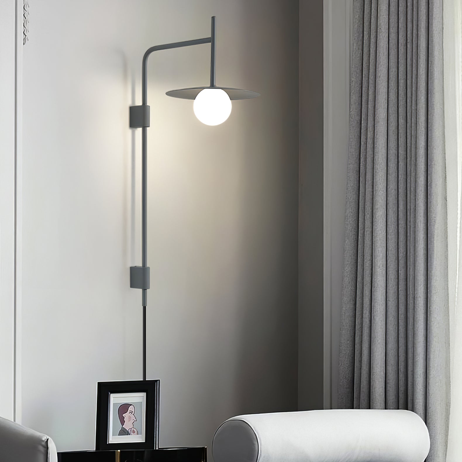 Lamavell Swing Arm Wandlamp