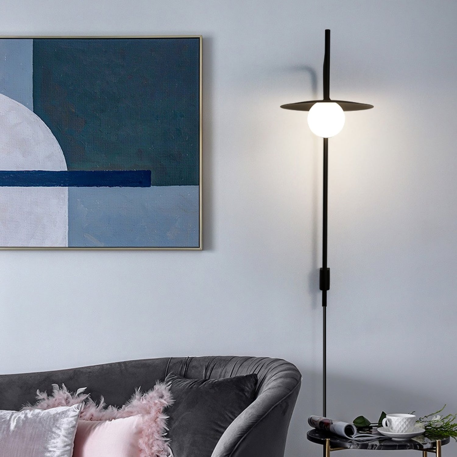 Lamavell Swing Arm Wandlamp