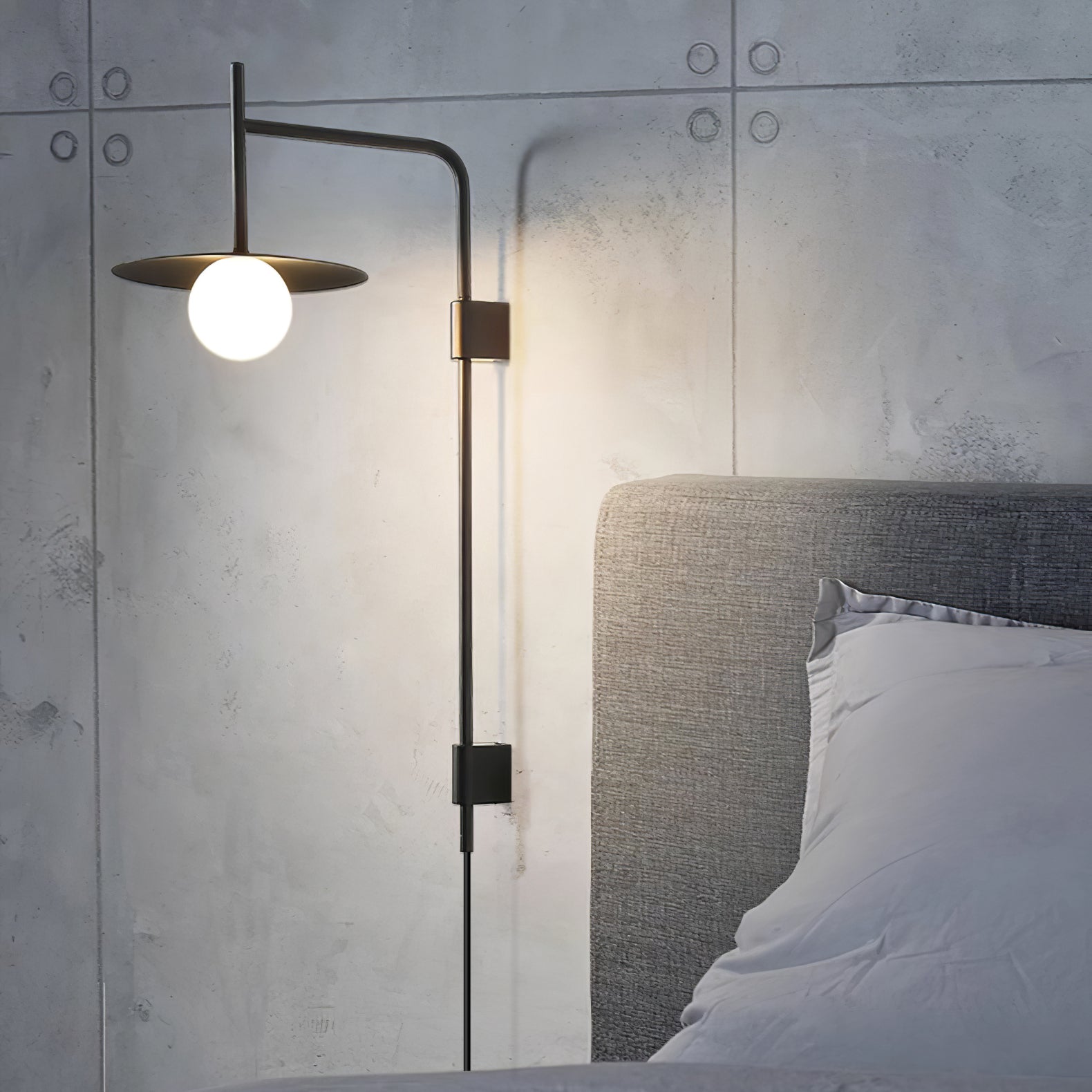 Lamavell Swing Arm Wandlamp