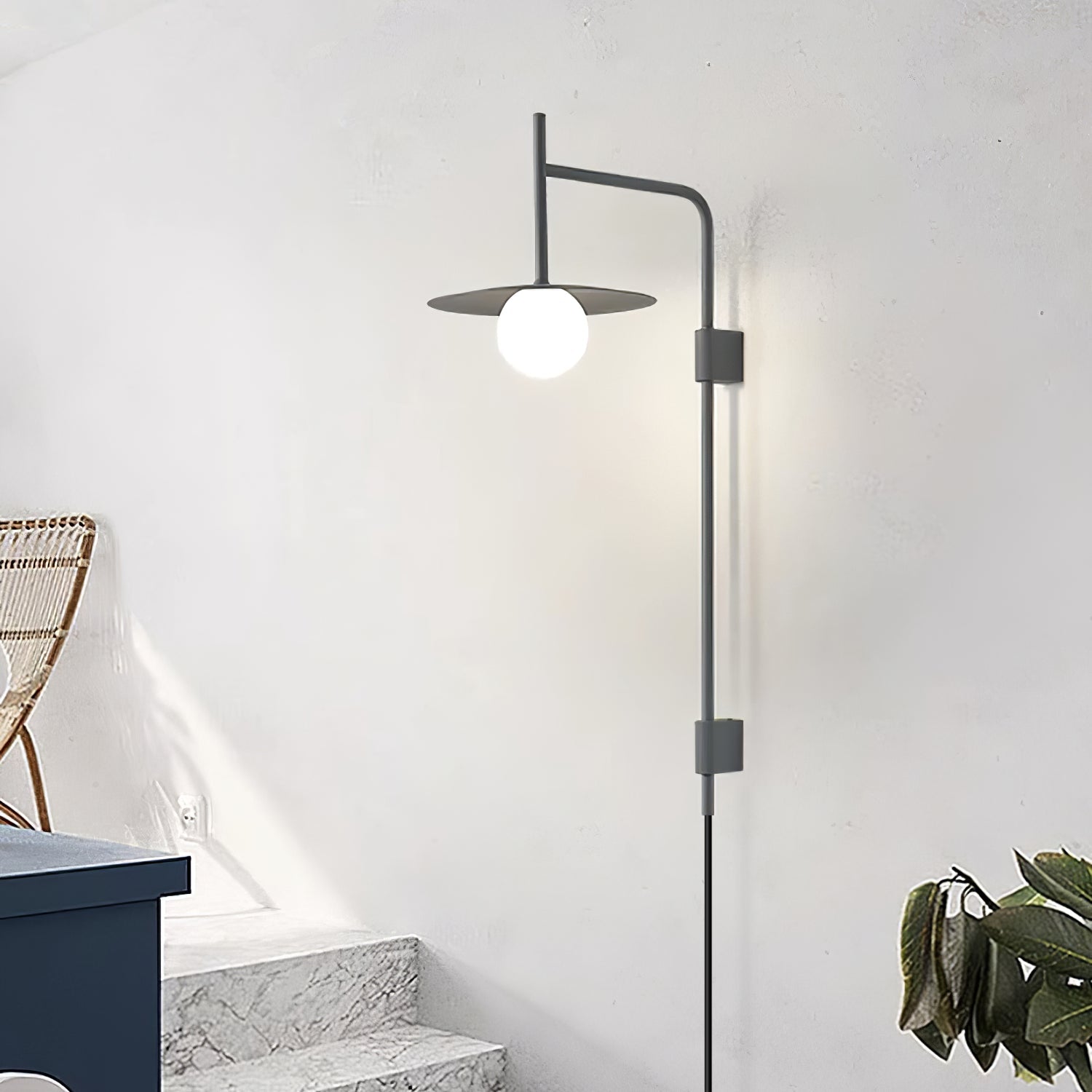 Lamavell Swing Arm Wandlamp