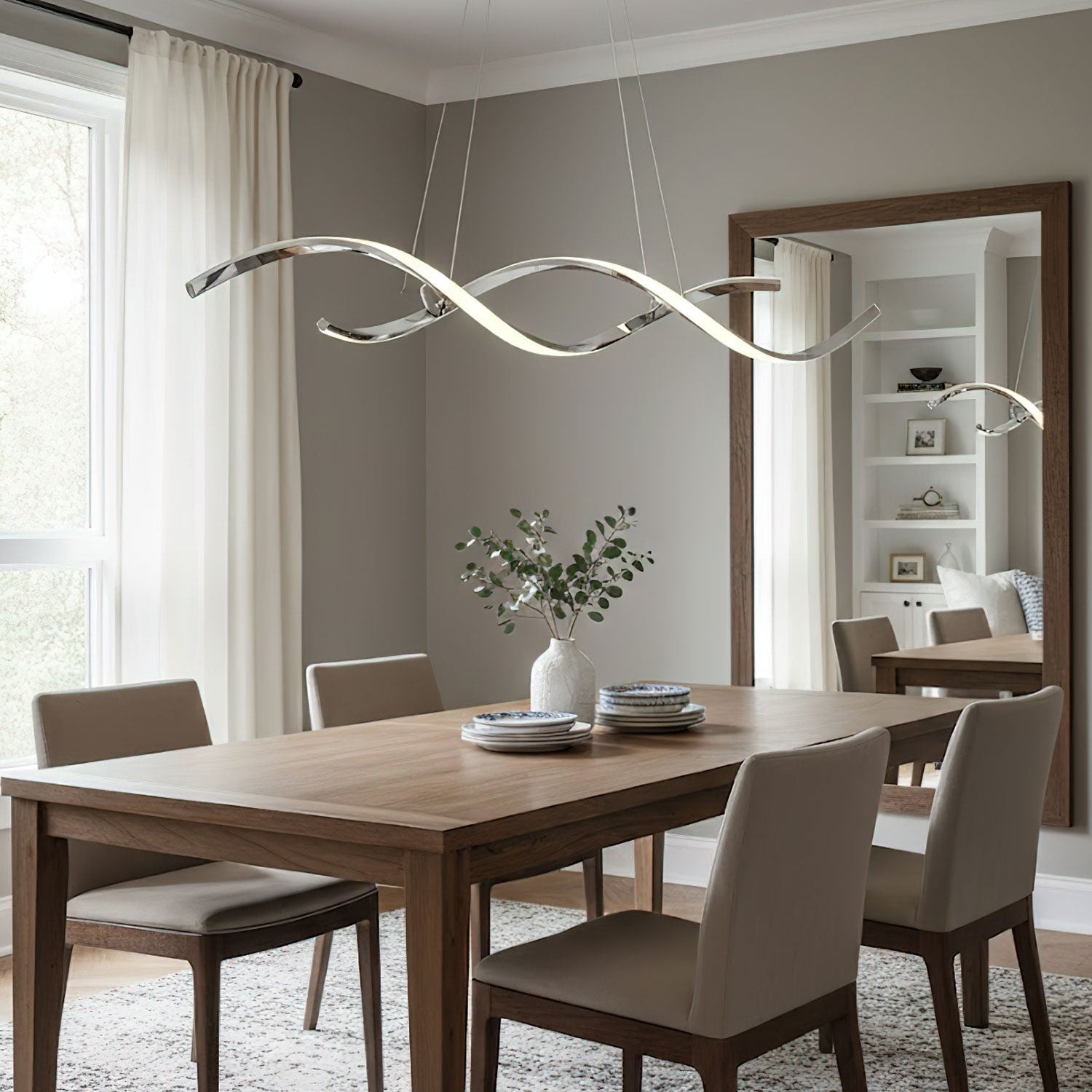 Lampada a sospensione Luos Wave