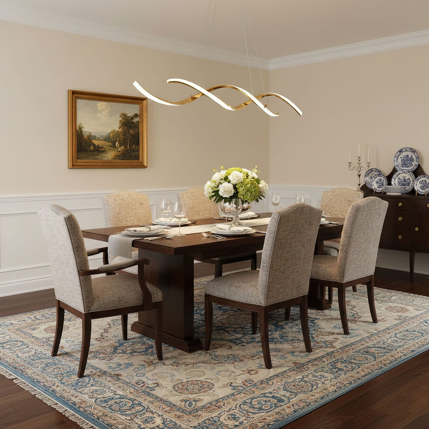 Lampada a sospensione Luos Wave