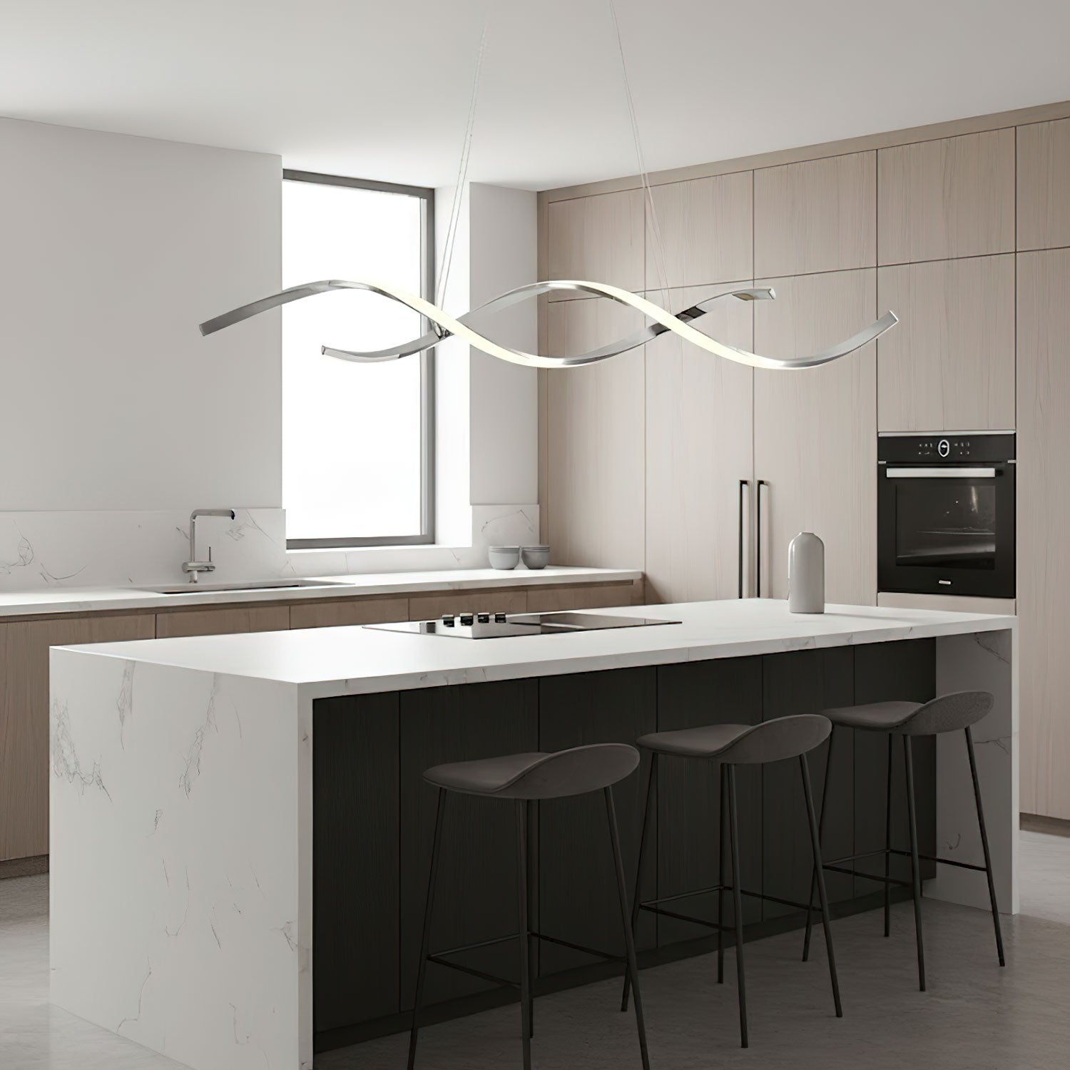 Lampada a sospensione Luos Wave