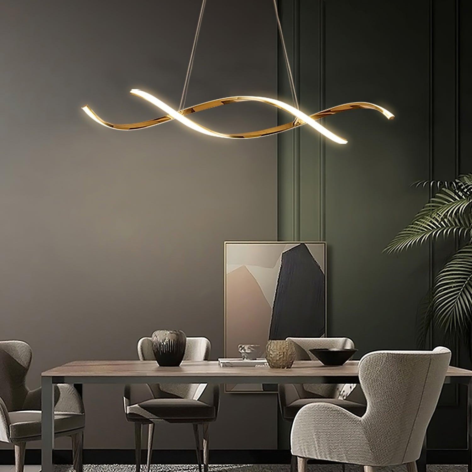 Lampada a sospensione Luos Wave