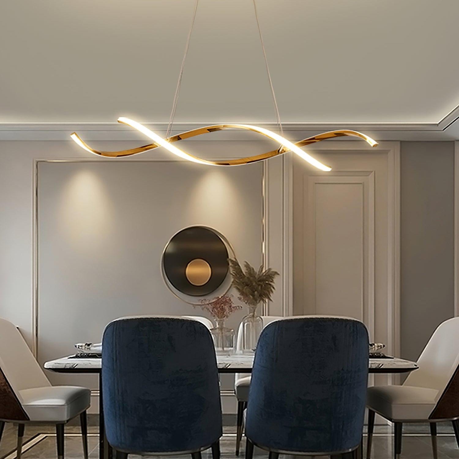 Lampada a sospensione Luos Wave