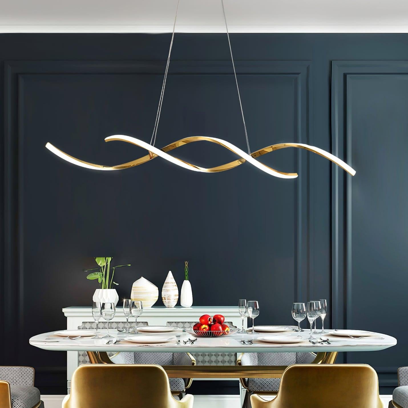 Lampada a sospensione Luos Wave