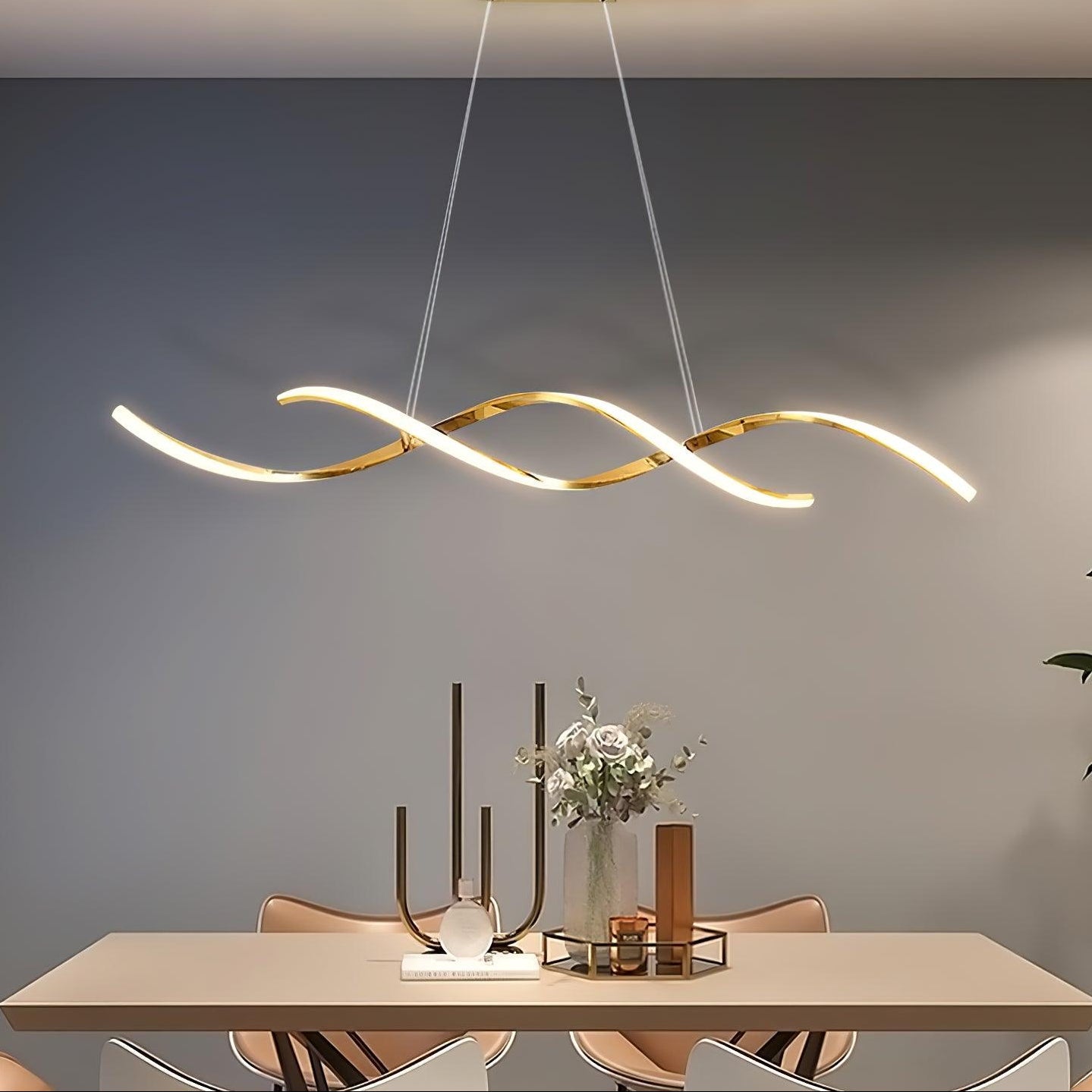 Lampada a sospensione Luos Wave