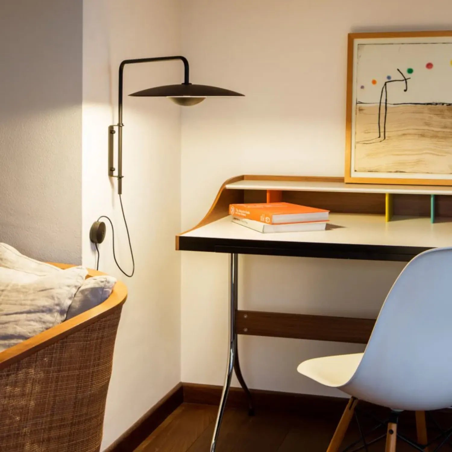 Lampada da parete a braccio Gezone