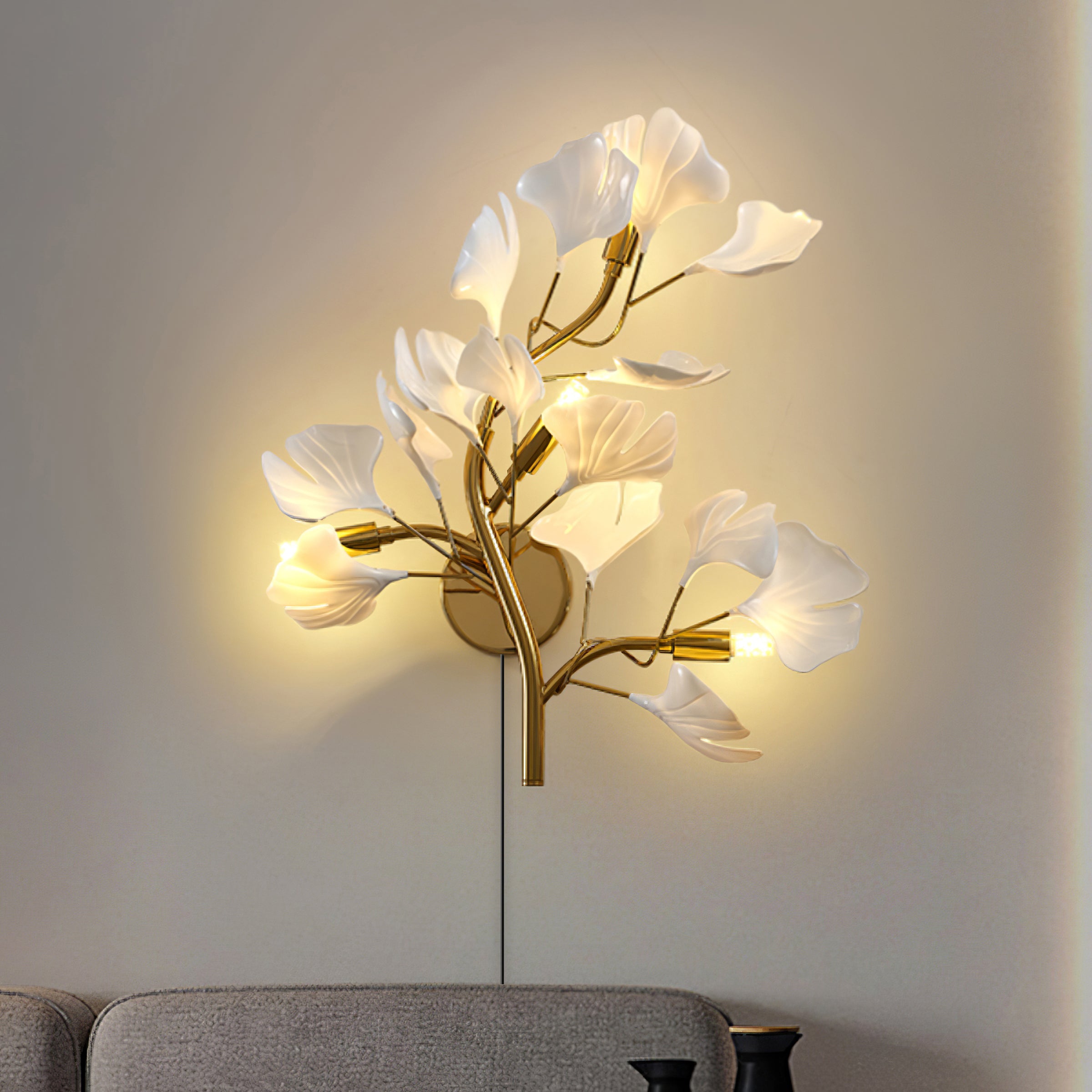 Egiso Flower Wandlamp