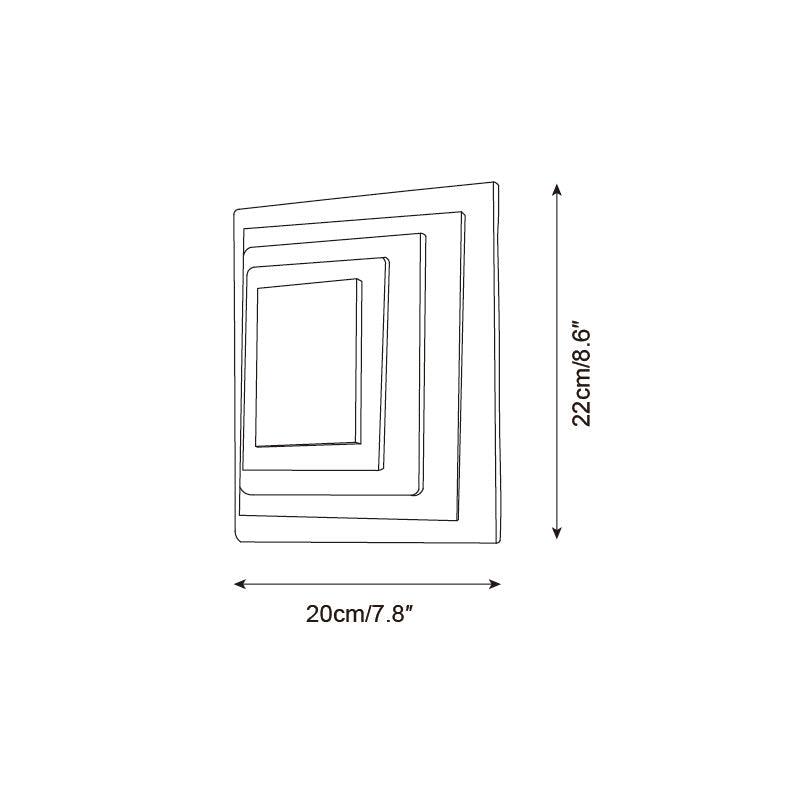 Belivva Lampada da Parete a Strati