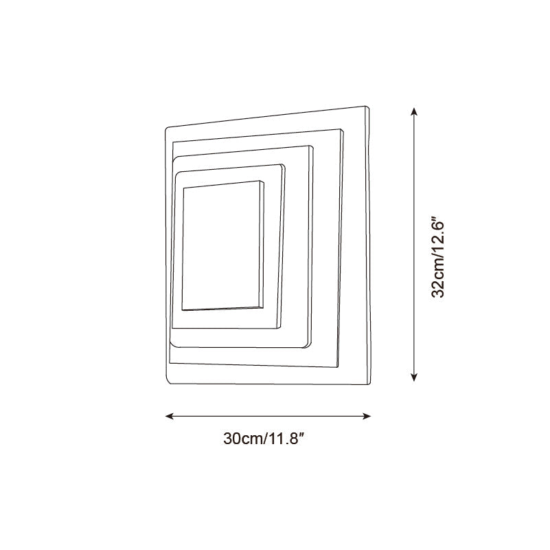 Belivva Lampada da Parete a Strati