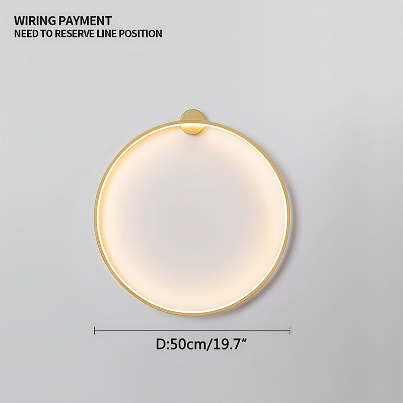 Rosero Circular Wandlamp
