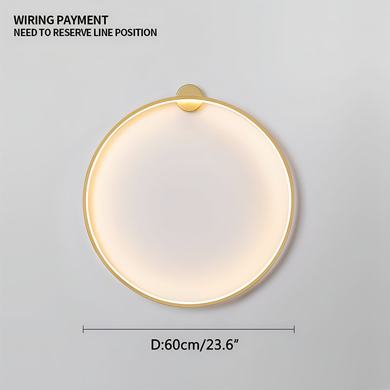 Rosero Circular Wandlamp