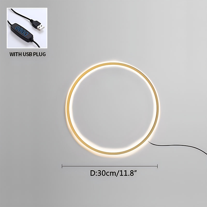 Rosero Circular Wandlamp