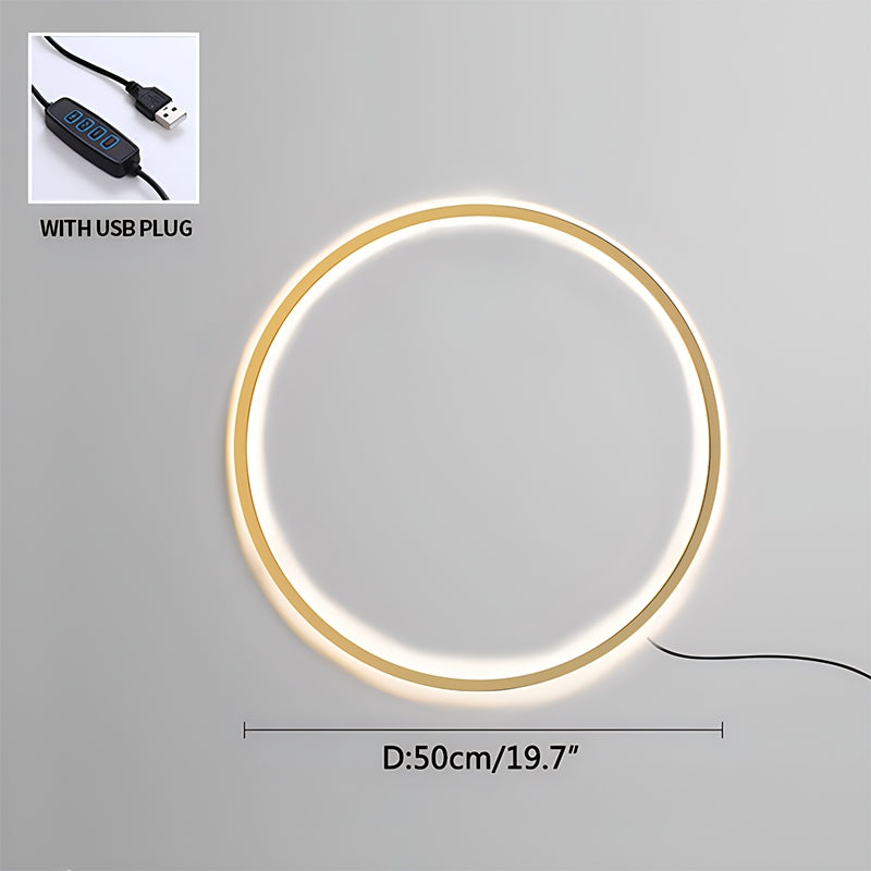Rosero Circular Wandlamp