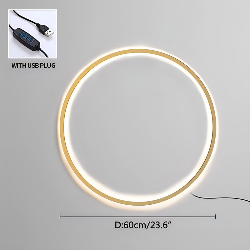 Rosero Circular Wandlamp