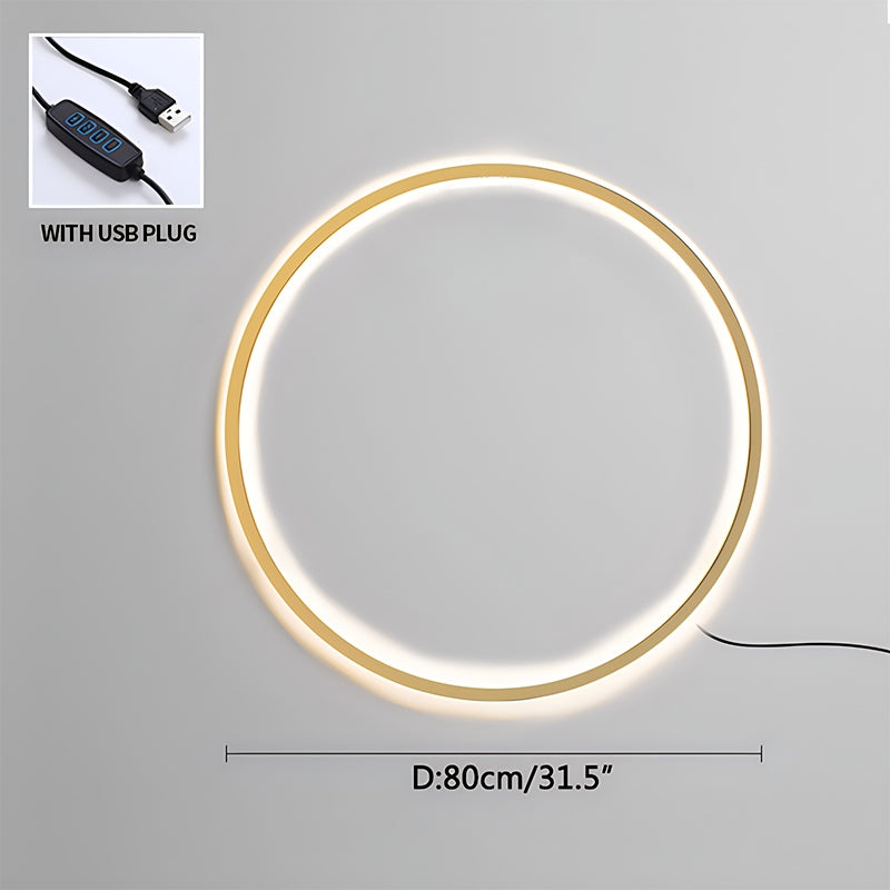 Rosero Circular Wandlamp