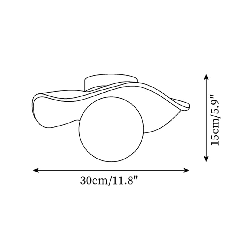Taliz Leaf Plafondlamp