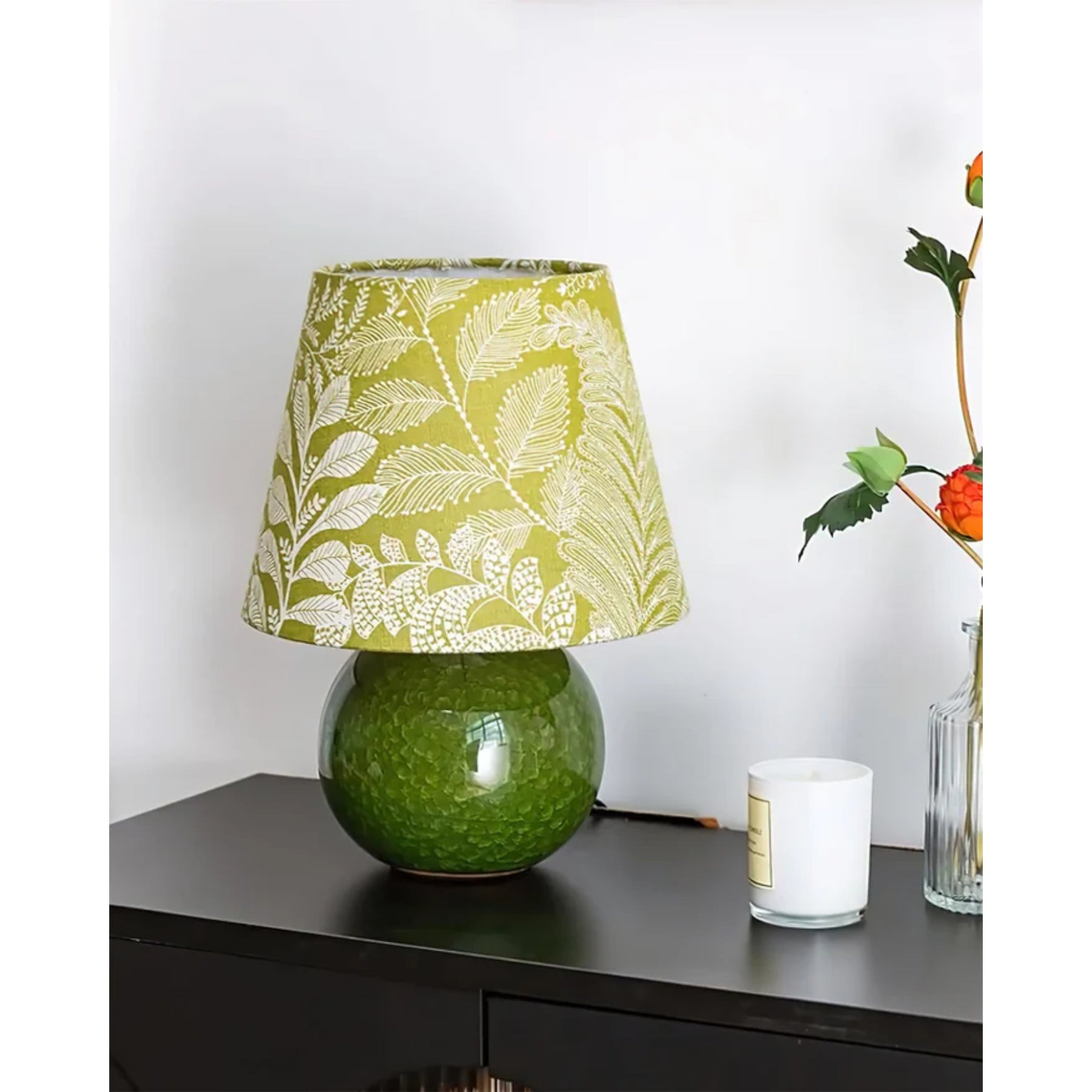 Leytha Groene Tafellamp