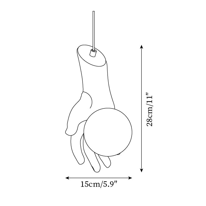 Ivelor Lichtdrager Hanglamp