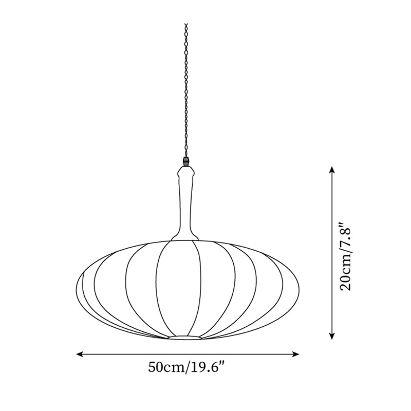 Hasyra Stoffen Hanglamp