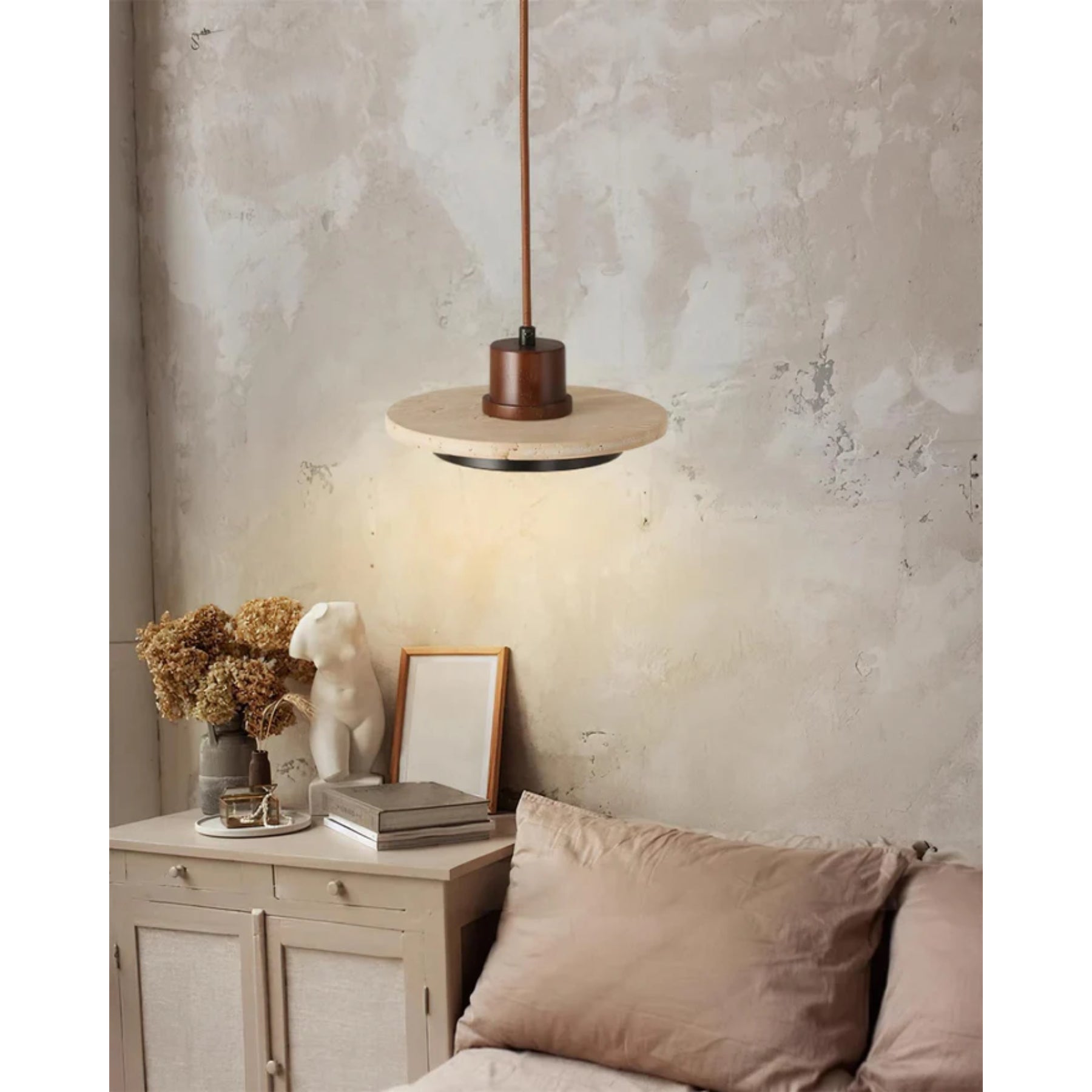 Solquinn Travertijn Hanglamp
