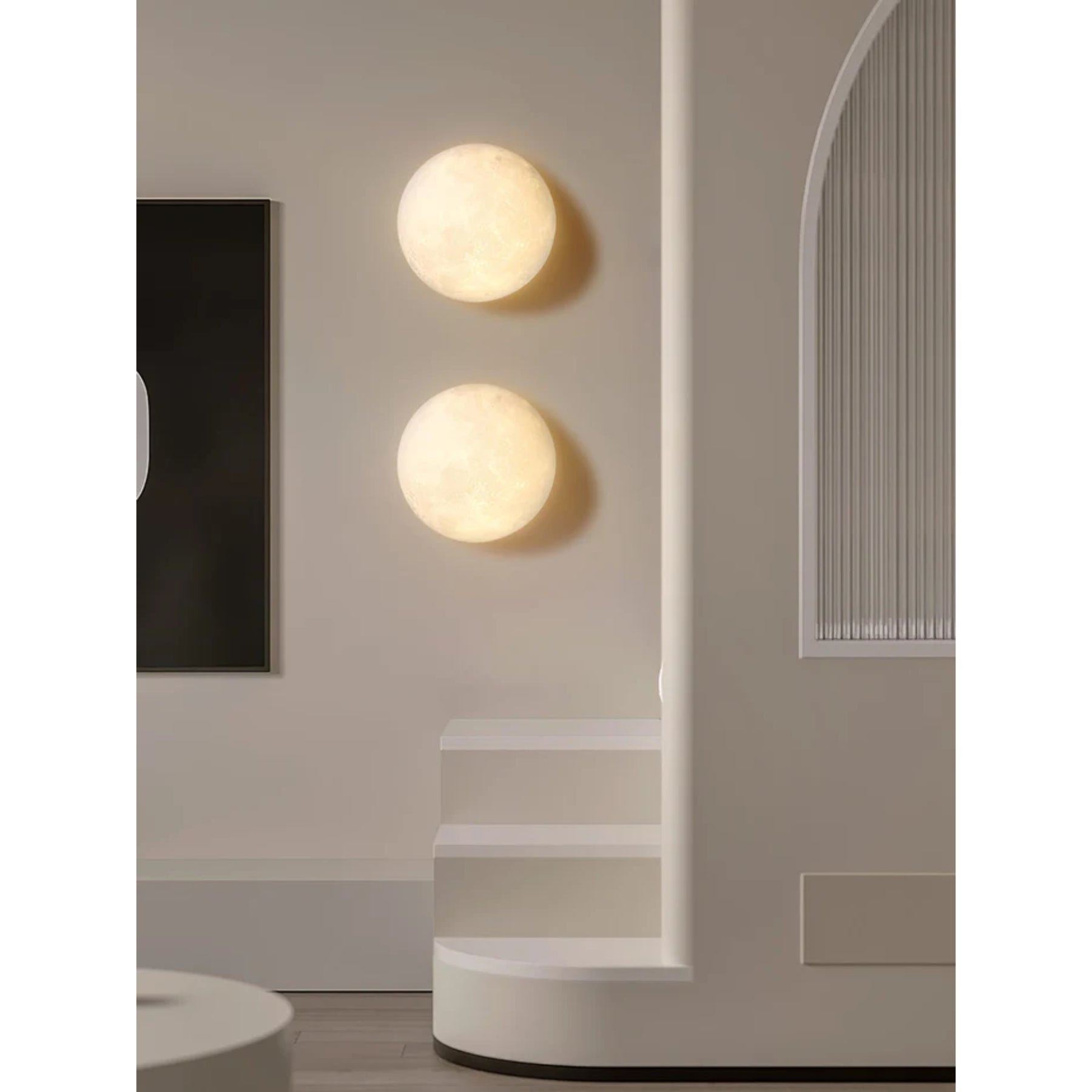 Tralvik Maanontwerp Wandlamp