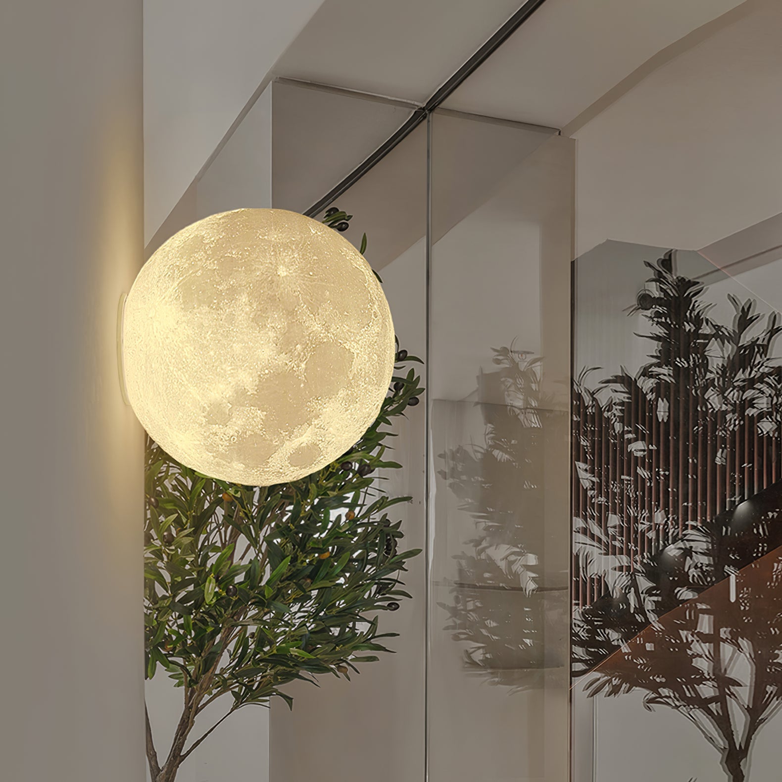 Tralvik Maanontwerp Wandlamp