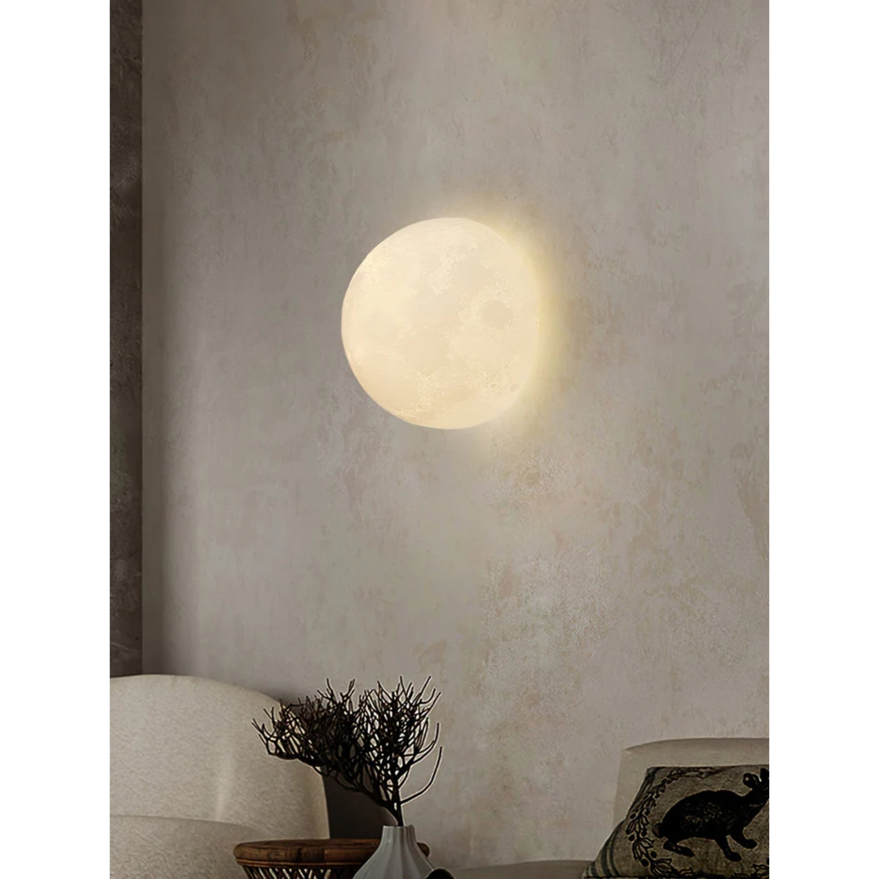 Tralvik Maanontwerp Wandlamp