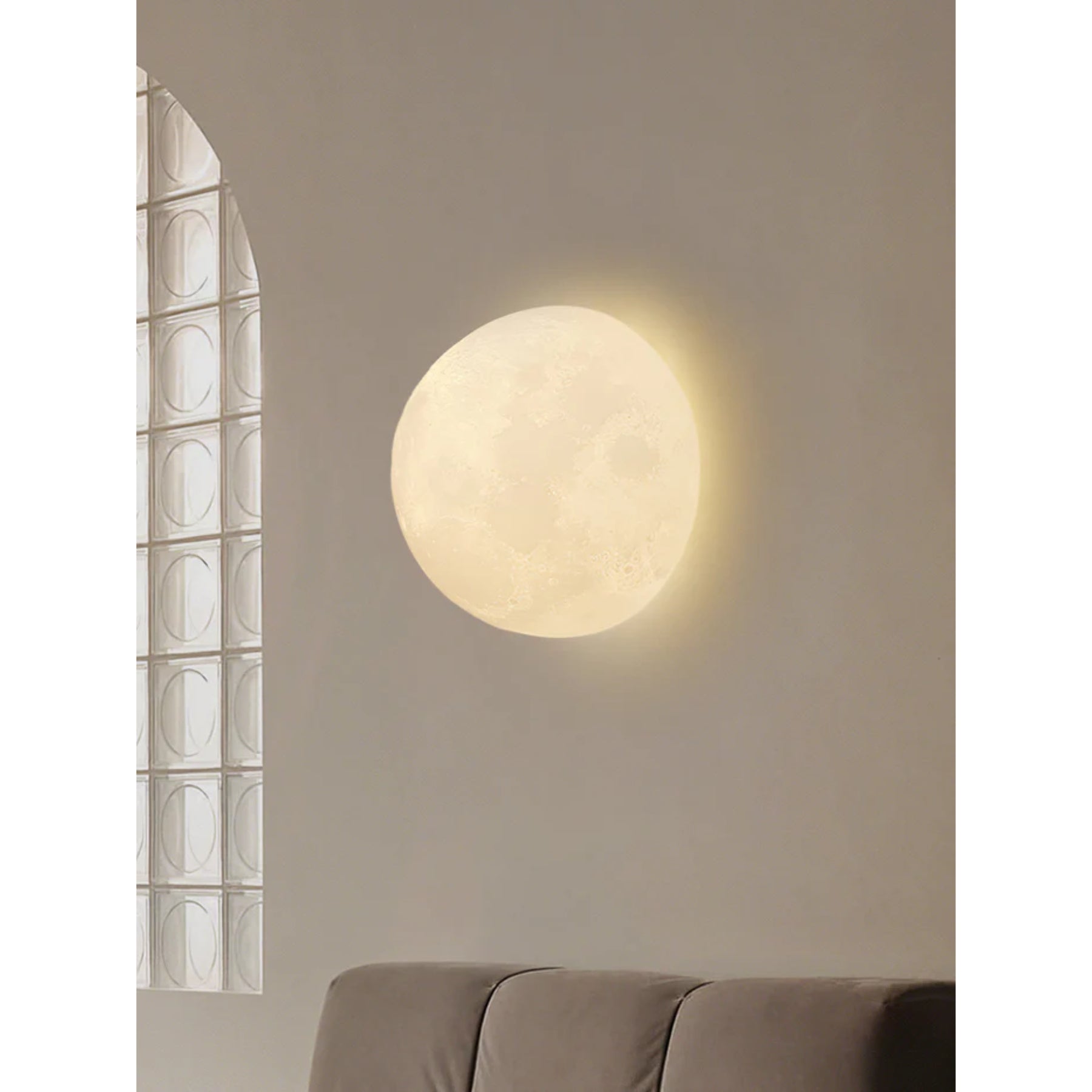 Tralvik Maanontwerp Wandlamp