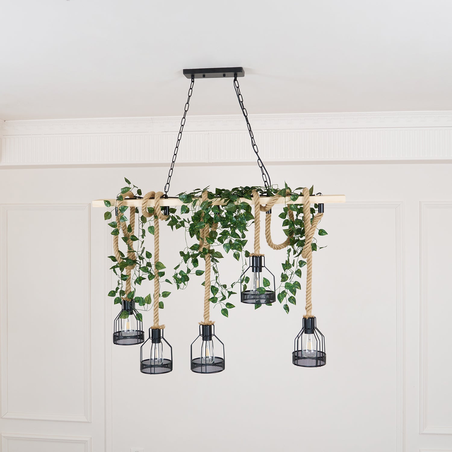 Elesno Henneptouw Hanglamp