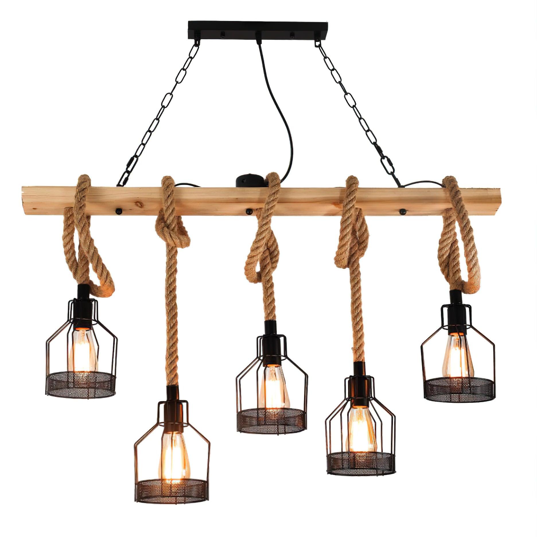Elesno Henneptouw Hanglamp