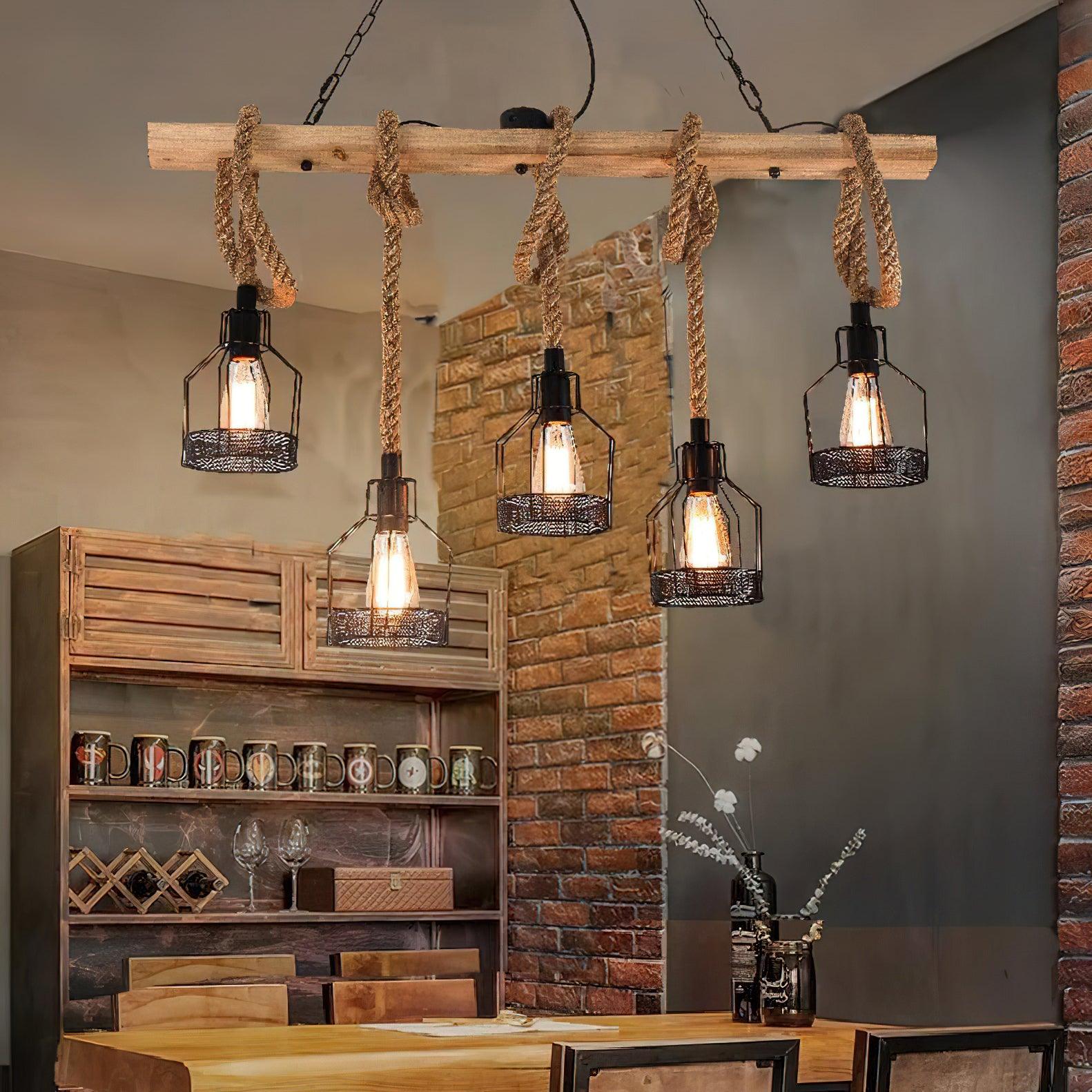 Elesno Henneptouw Hanglamp