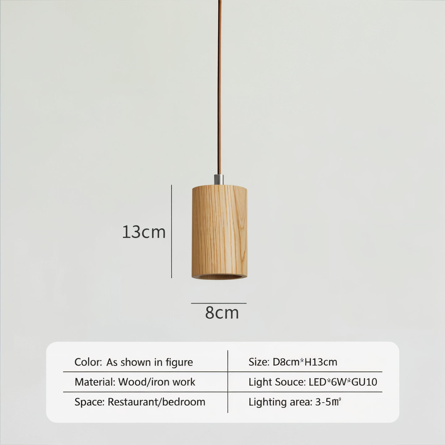 Zenvo Houten Hanglamp