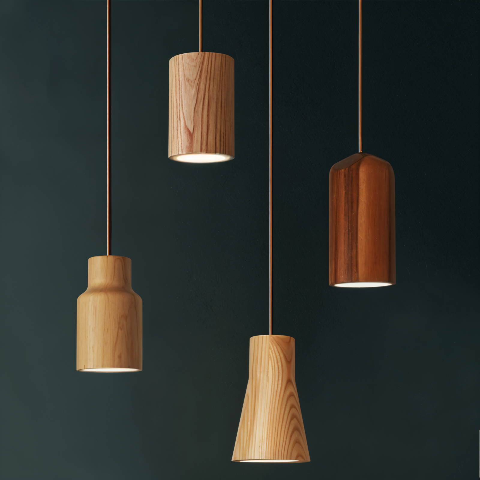 Zenvo Houten Hanglamp