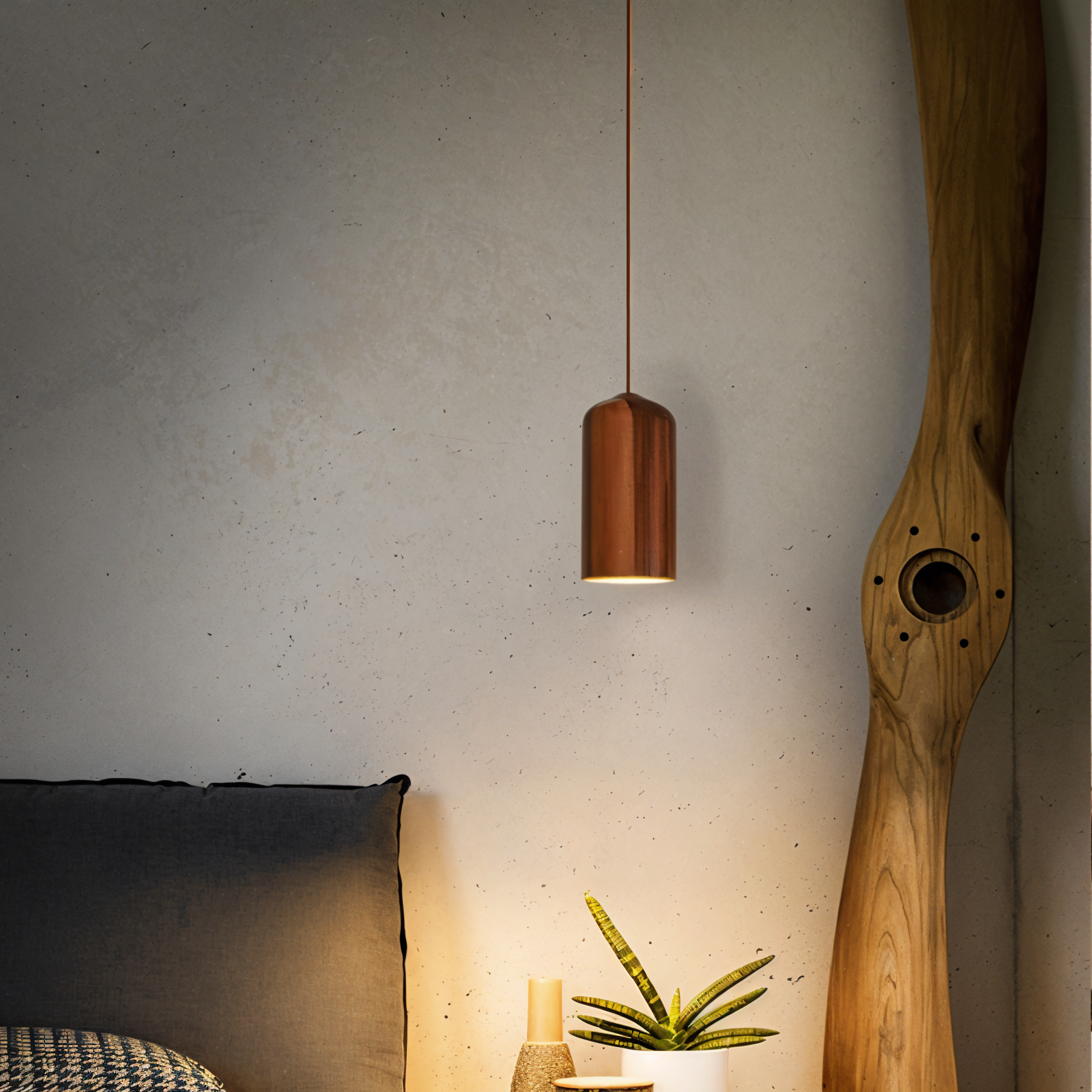 Zenvo Houten Hanglamp