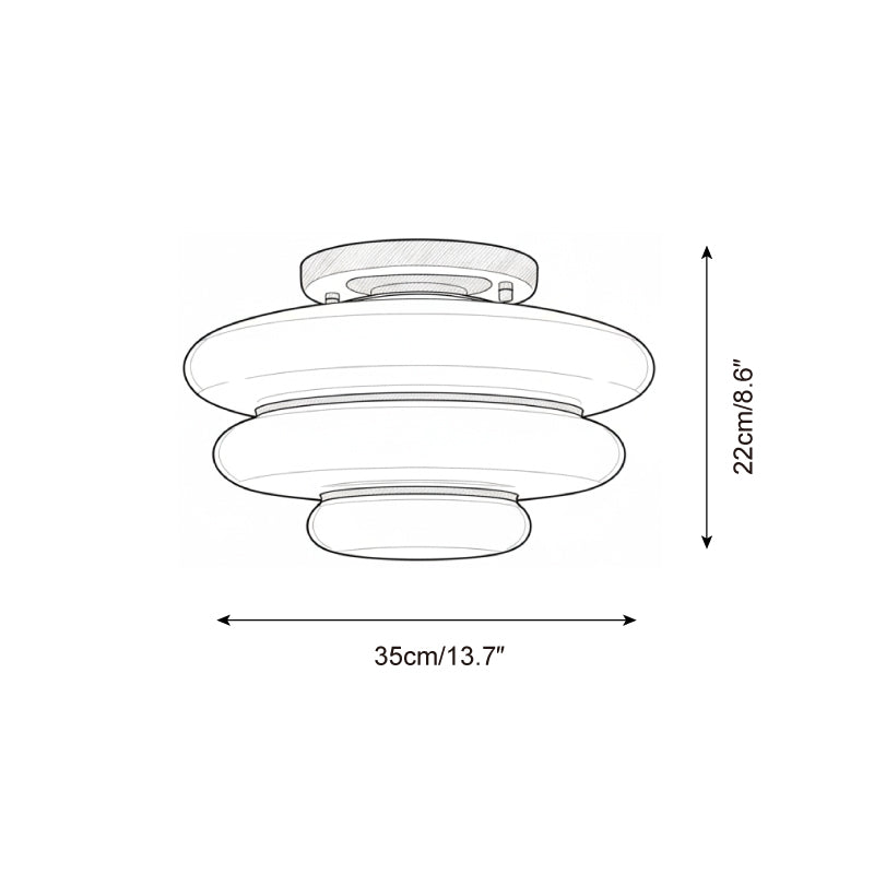 Lyvaze Gelaagde Plafondlamp