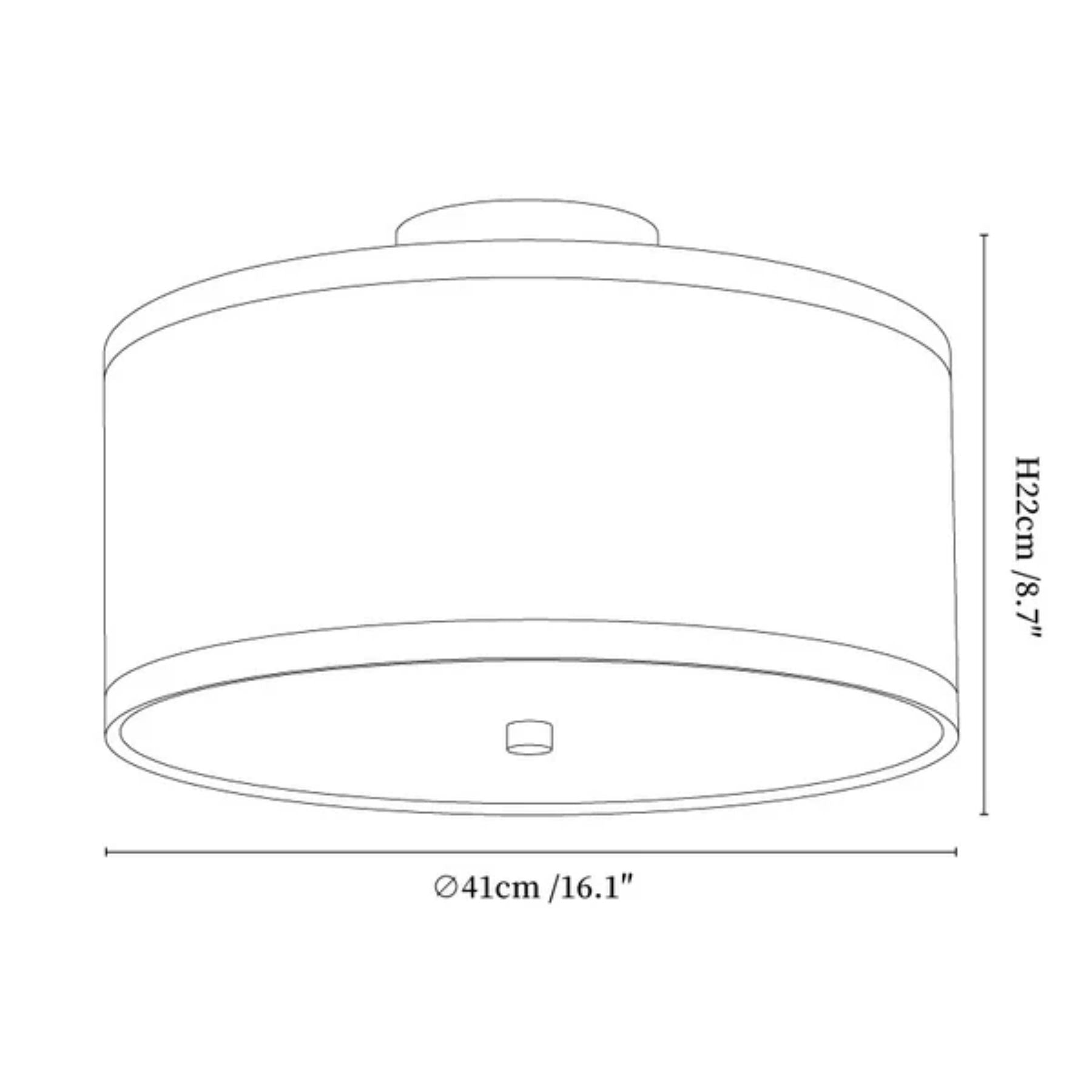 Kaysah  Japandi Plafondlamp