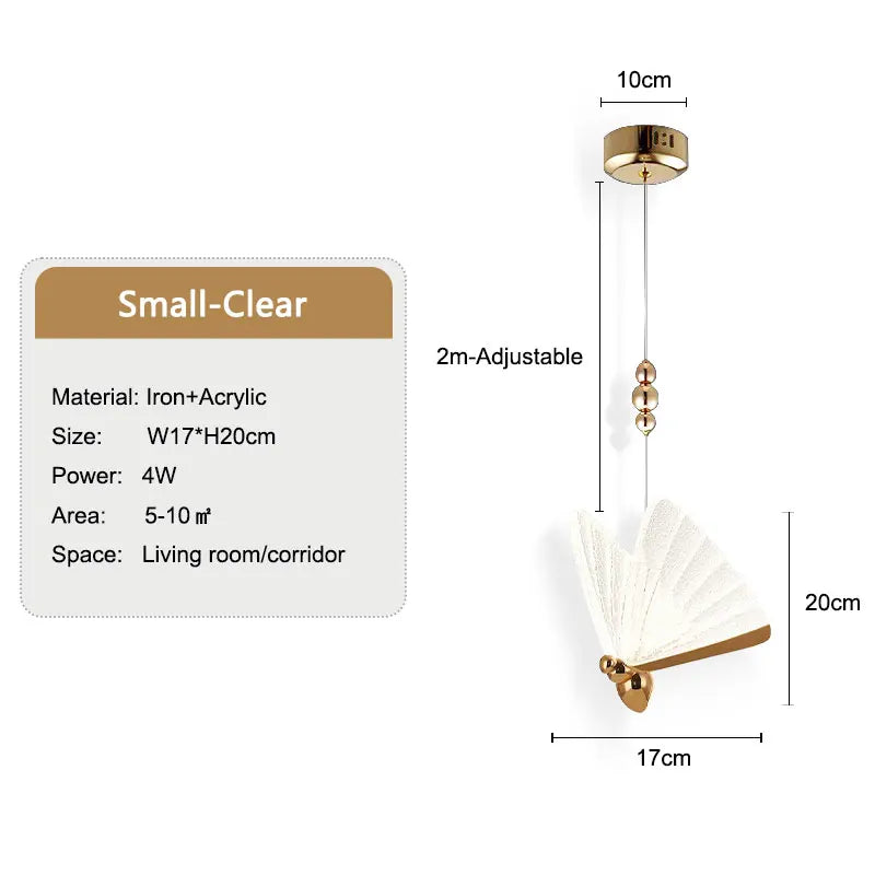 Loeza Vlindervorm Hanglamp