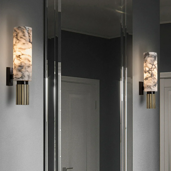 Luxe Marmeren Wandlamp