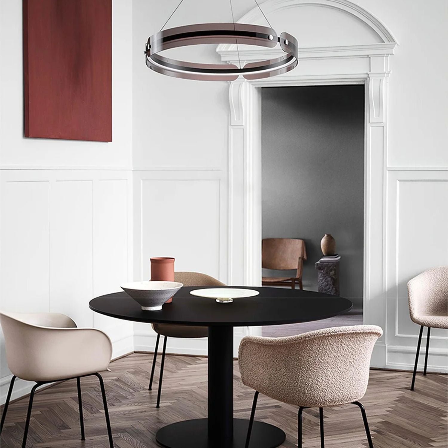 Lampada a sospensione circolare Jalevvo