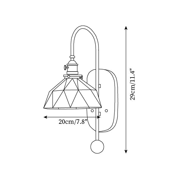 Lentes Wandlamp